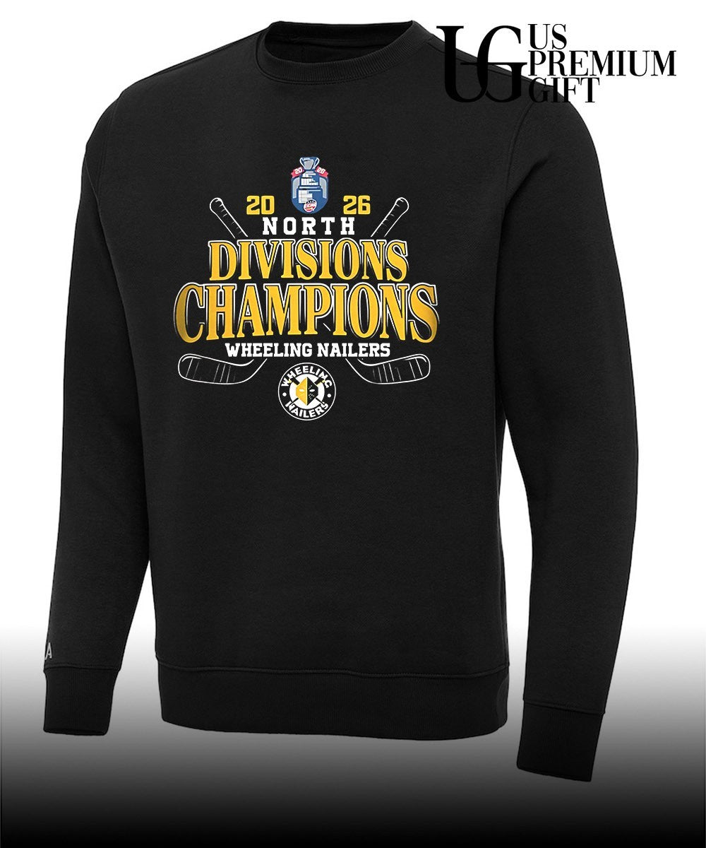 North Division Champions Wheeling Nailers hockey Playoffs 2026 shirt