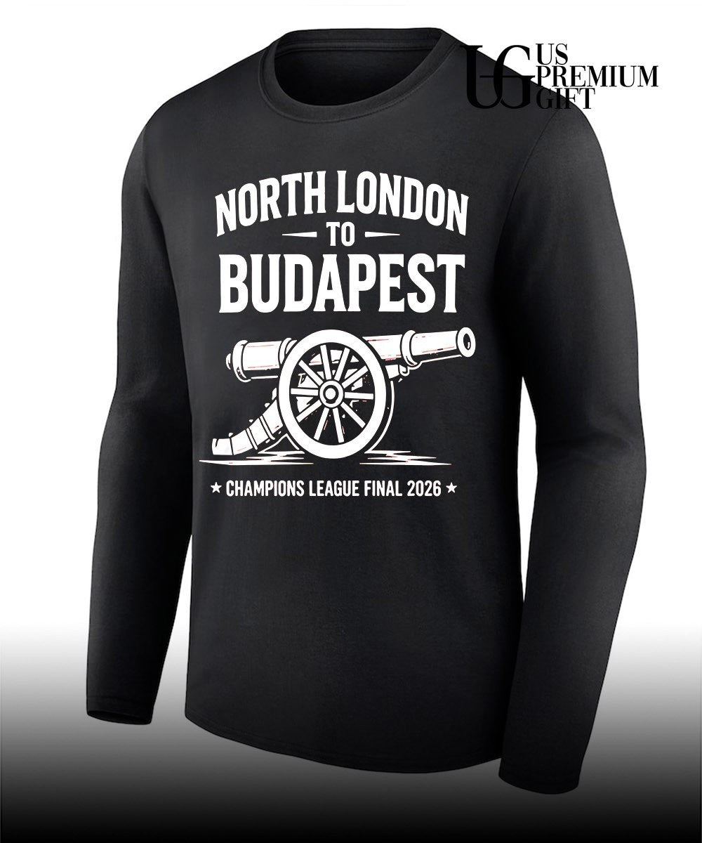 North London to Budapest Champions League Final 2026 shirt