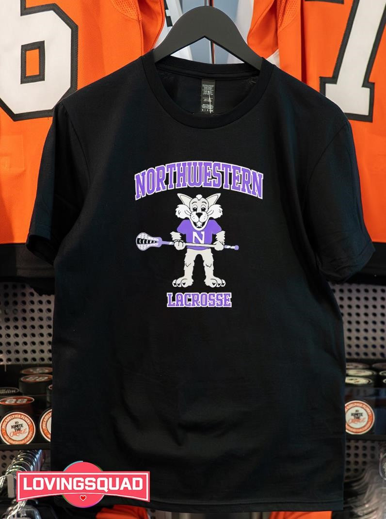 Northwestern Wildcats Willie Lacrosse Shirt