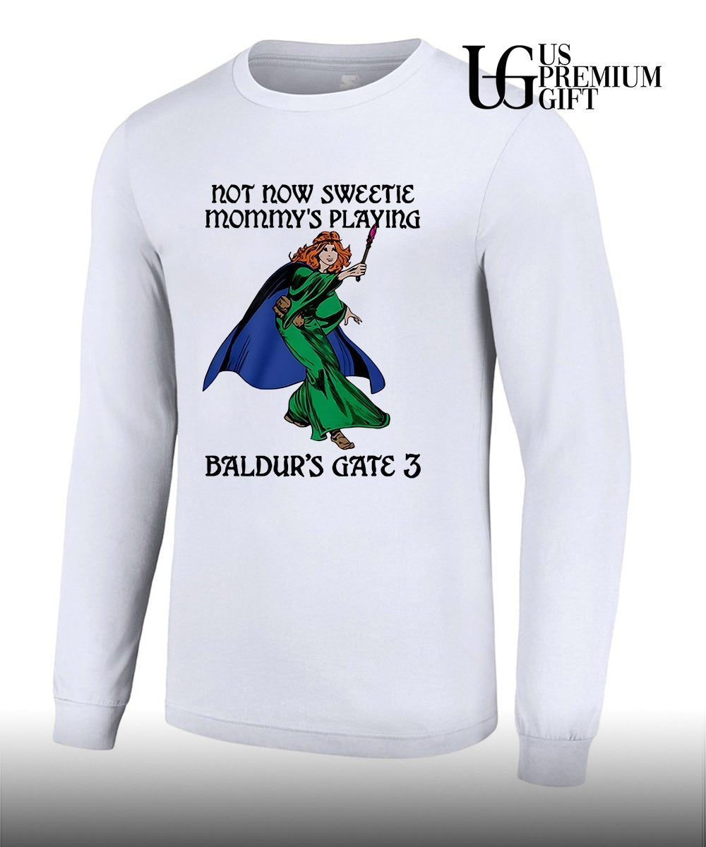 Not Now Sweetie Mommy’s Playing Game 3 shirt