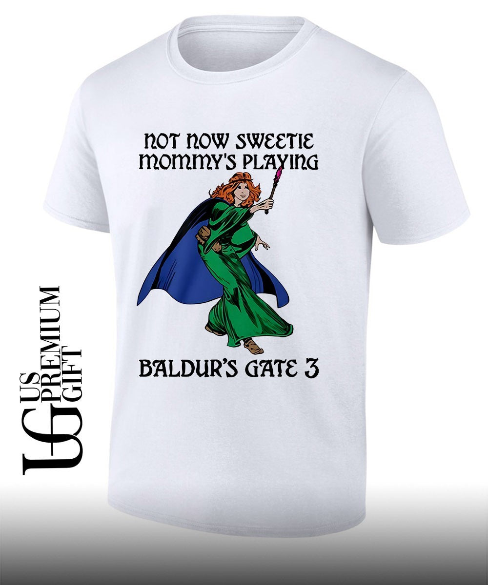 Not Now Sweetie Mommy’s Playing Game 3 shirt