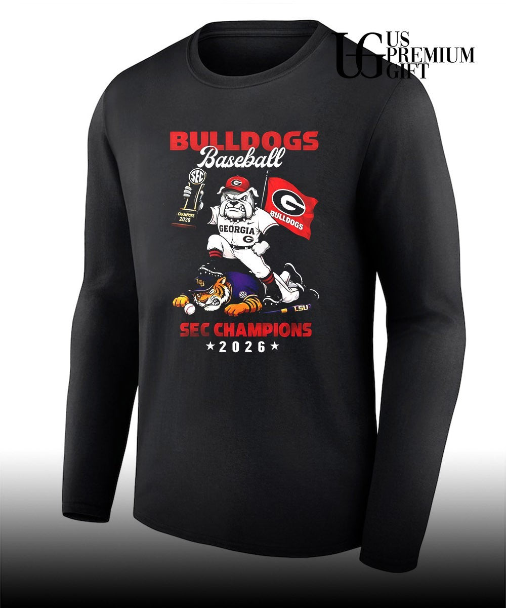 Uga Georgia Bulldogs 2026 NCAA Sec Champions shirt