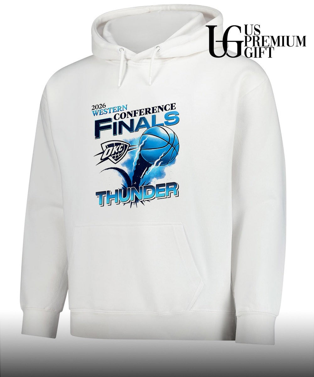 OKC Thunder 2026 NBA Western Conference Finals graphic shirt