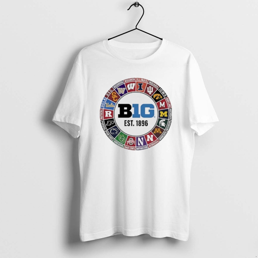 Official 1896 Big Ten All Team Icon T-Shirts, Hoodie, Sweatshirt | PopFlextees.com