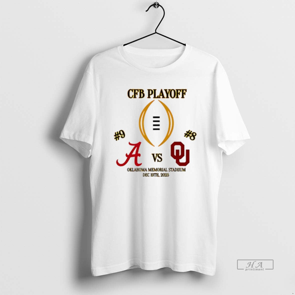 Official 2025 Cfp First Rd Game 1 Alabama Vs Oklahoma T-Shirts, Hoodie, Sweatshirt | PopFlextees.com