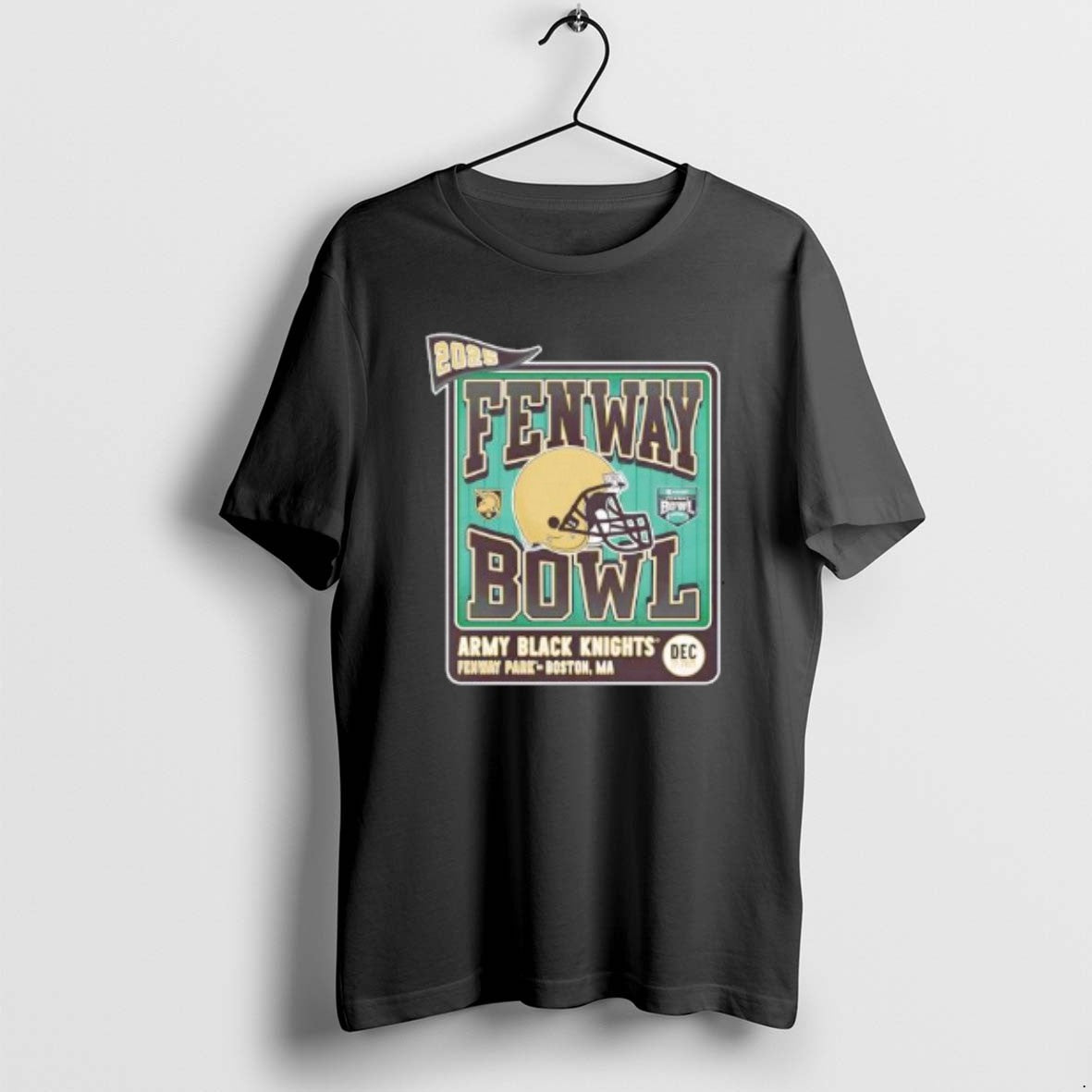 Official 2025 Fenway Bowl Army Black Knights Helmet T-Shirts, Hoodie, Sweatshirt | PopFlextees.com