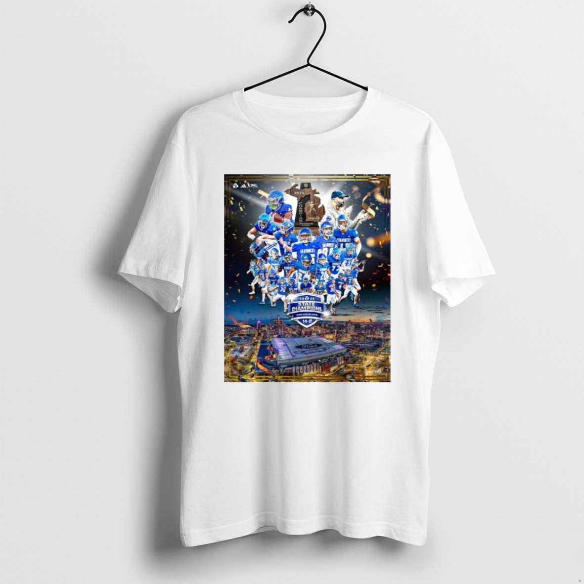 Official 2025 State Champions Finished What We Started 14 0 Detroit Catholic Central Football T-Shirts, Hoodie, Sweatshirt