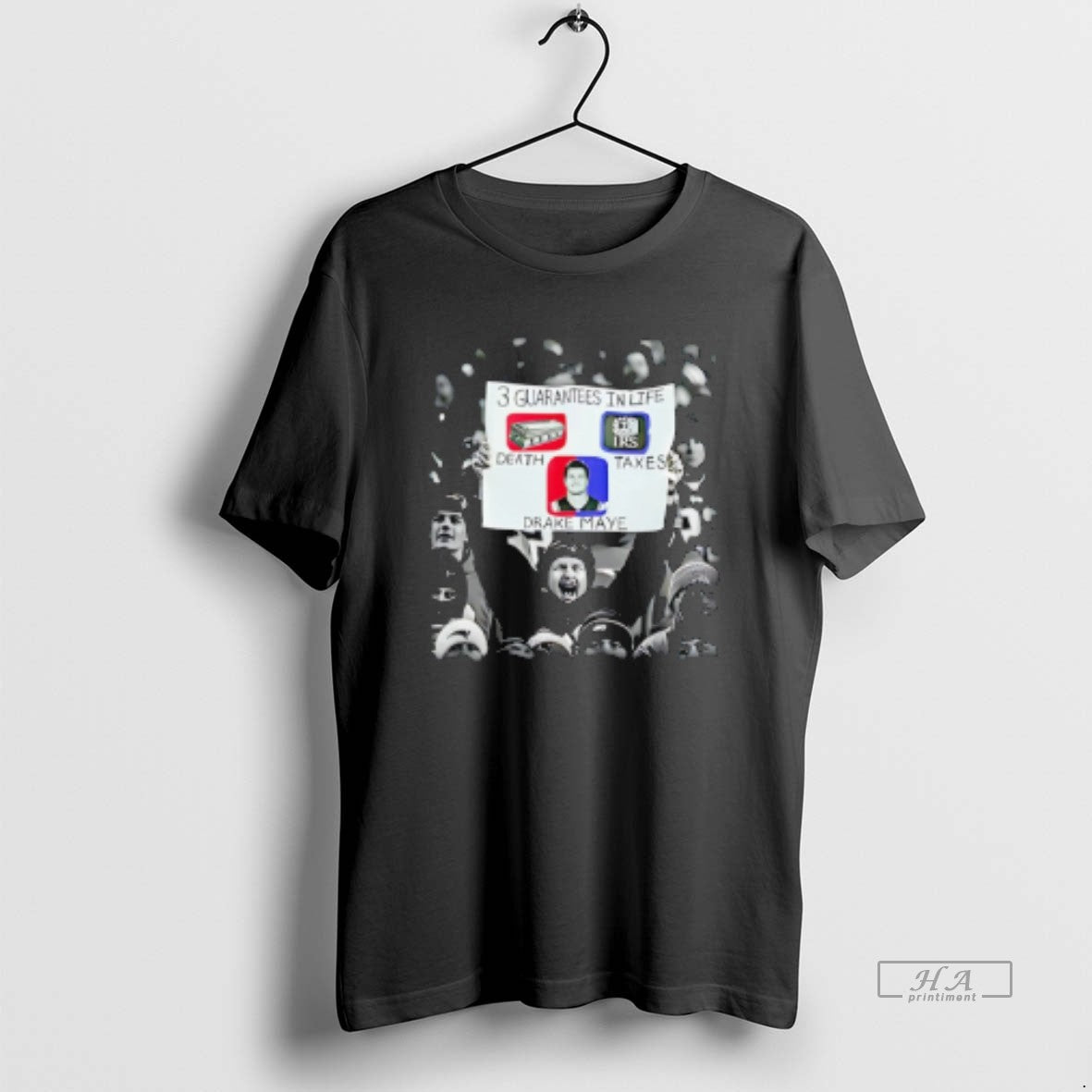Official 3 Guarantees In Life Death Texas And Drake Maye T-Shirts, Hoodie, Sweatshirt | PopFlextees.com