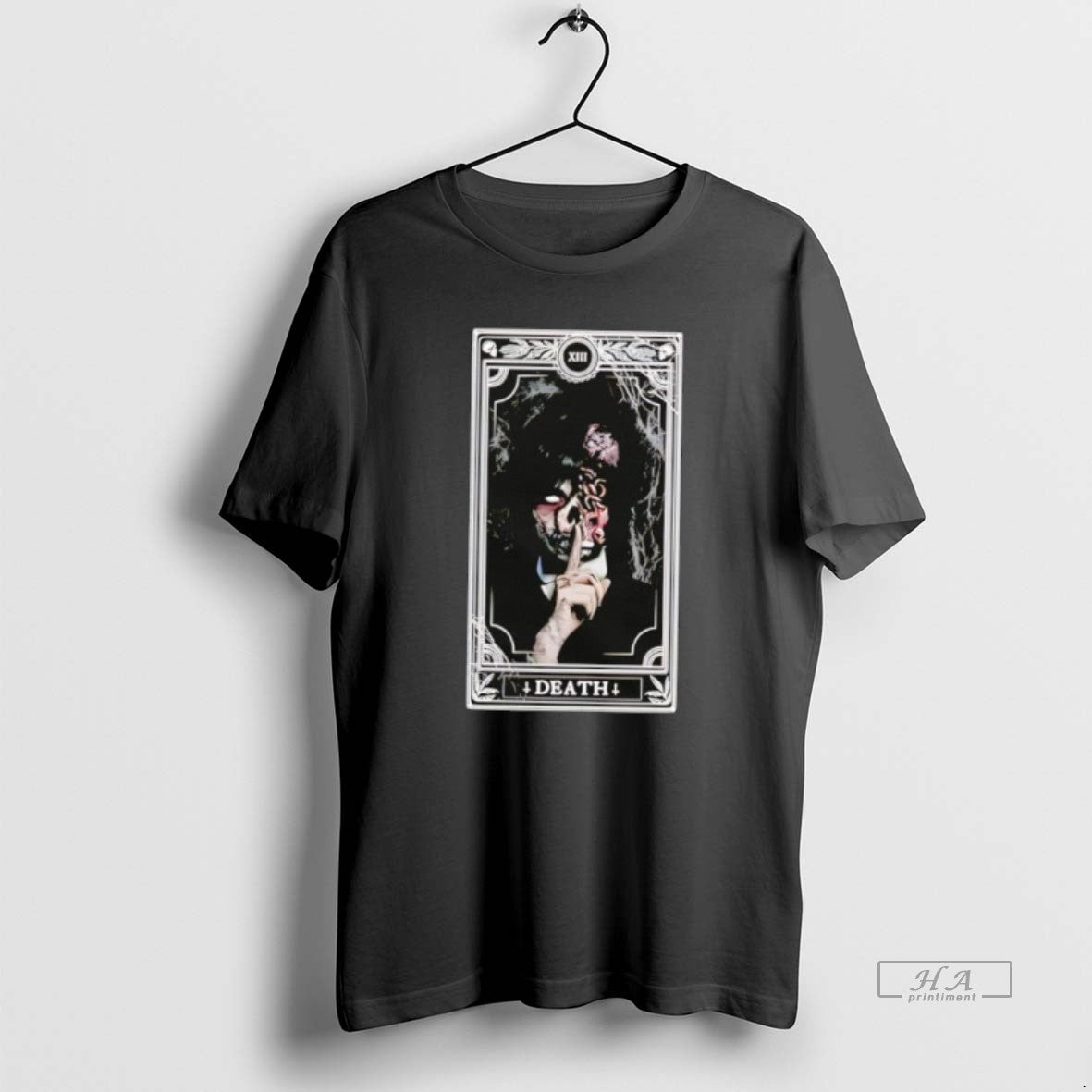 Official Addams Death Tarot Card Xiii Gothic T-Shirts, Hoodie, Sweatshirt | PopFlextees.com