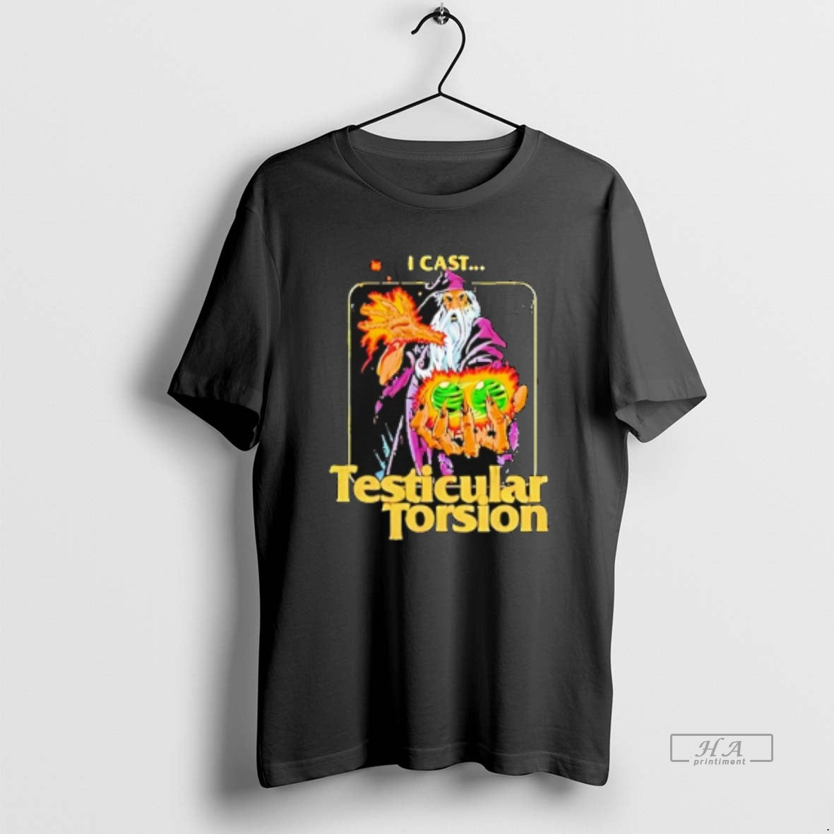 Official Aidan Wachter I Cast Testicular Torsion Wizard T-Shirts, Hoodie, Sweatshirt | PopFlextees.com