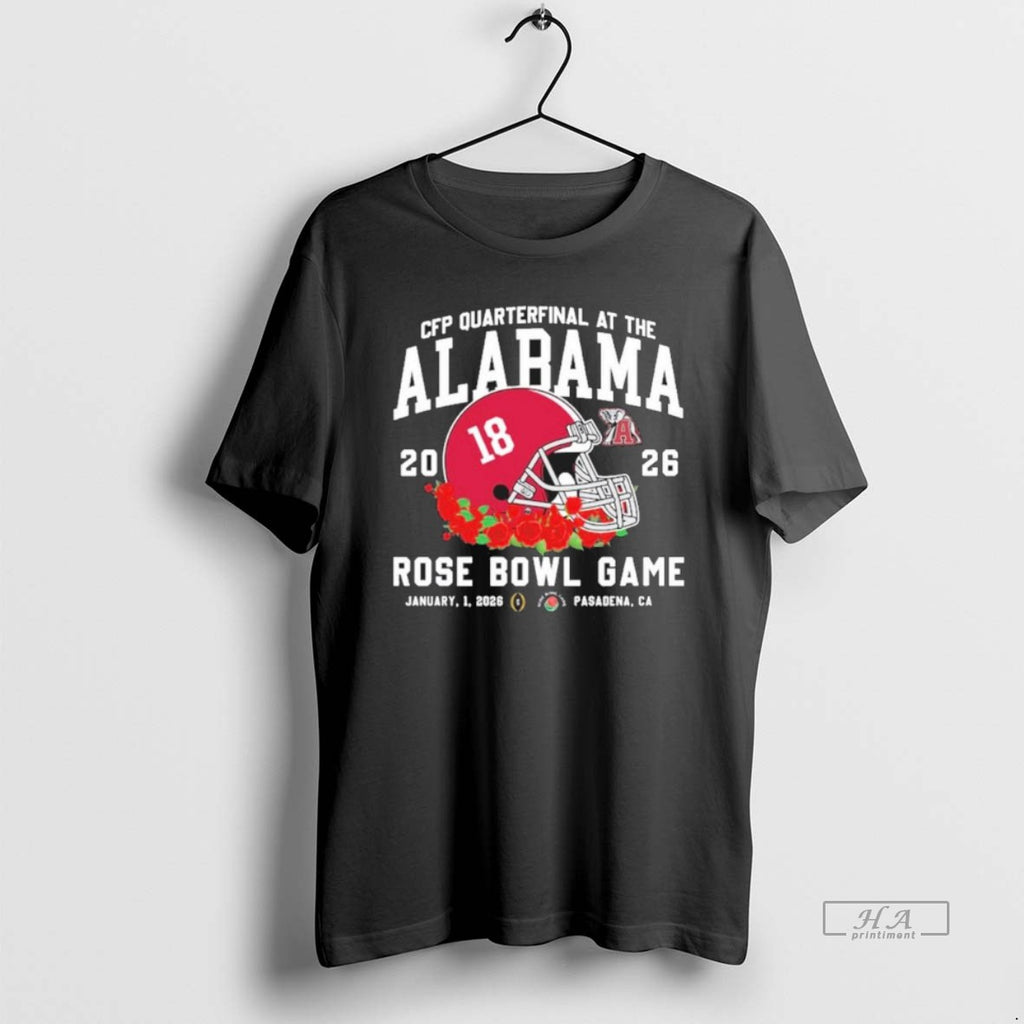 Official Alabama Rose Bowl 2026 Helmet T-Shirts, Hoodie, Sweatshirt | PopFlextees.com