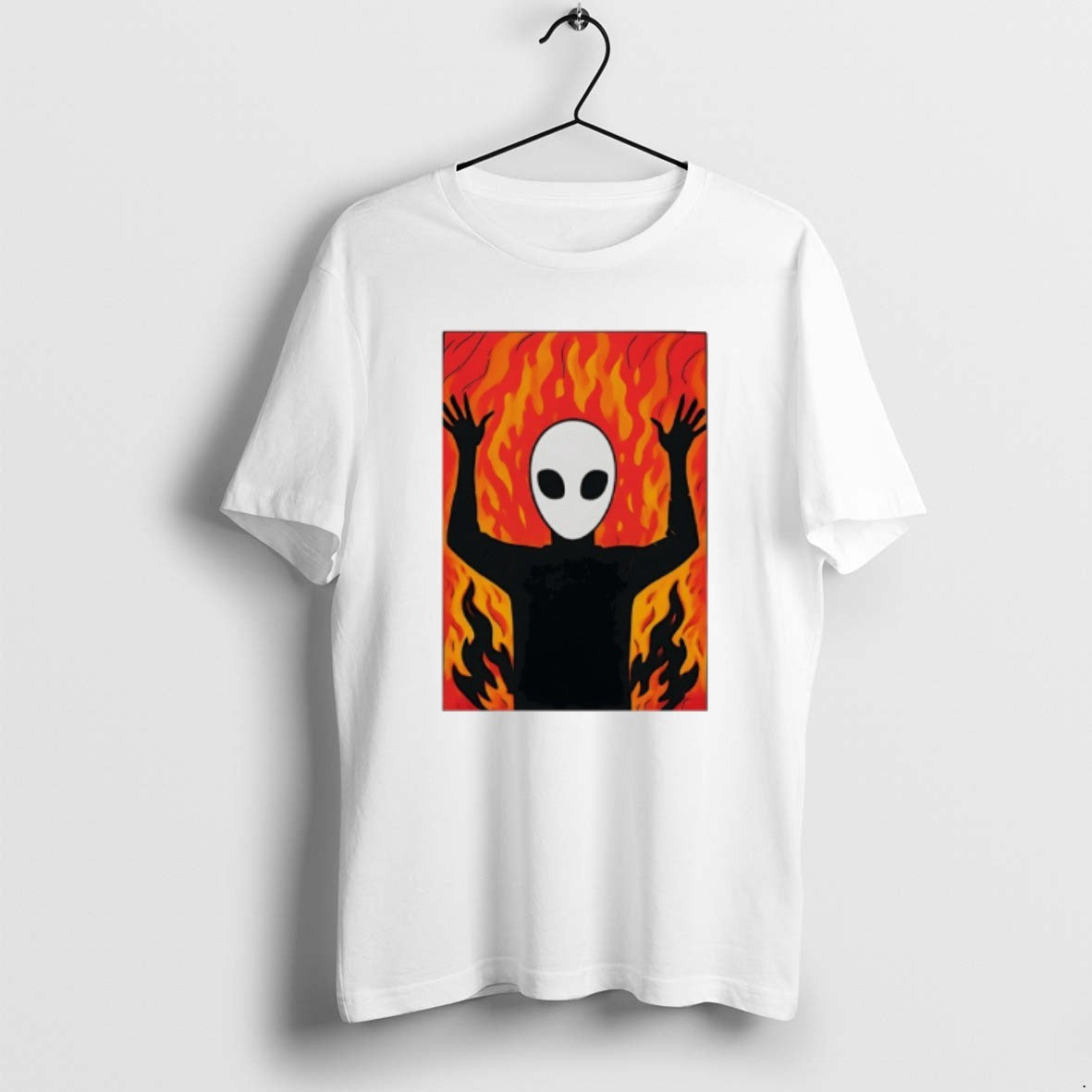Official Alien Fire Meme T-Shirts, Hoodie, Sweatshirt | PopFlextees.com