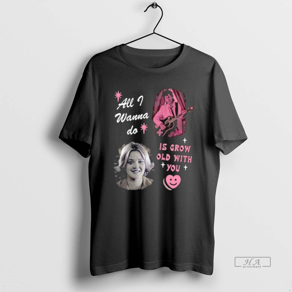 Official All I Wanna Do Is Grow Old With You T-Shirts, Hoodie, Sweatshirt | PopFlextees.com