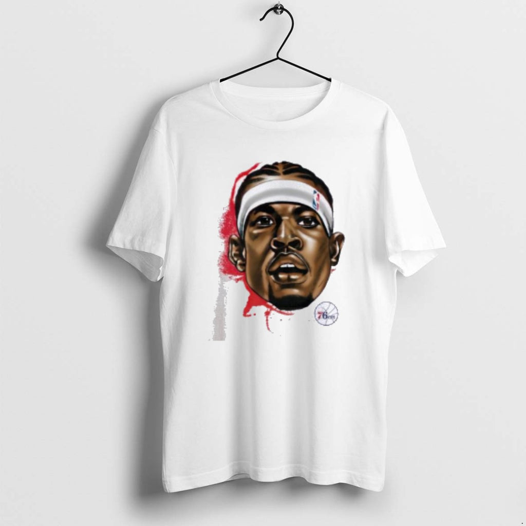 Official Allen Iverson Philadelphia 76ers Picture Logo T-Shirts, Hoodie, Sweatshirt | PopFlextees.com