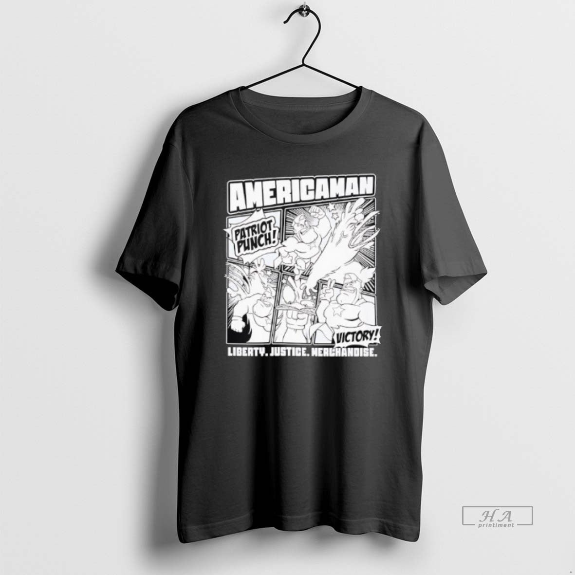 Official Americaman Liberty Justice Merchandise Comic T-Shirts, Hoodie, Sweatshirt | PopFlextees.com