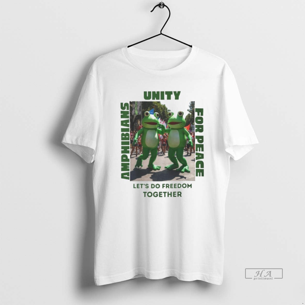 Official Amphibians Unity Frog Peace Lets Do Freedom Together T-Shirts, Hoodie, Sweatshirt | PopFlextees.com