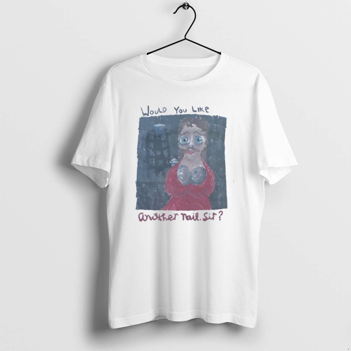Official Oil Painting Busty Woman Would You Like Another Tail Sit T-Shirts, Hoodie, Sweatshirt