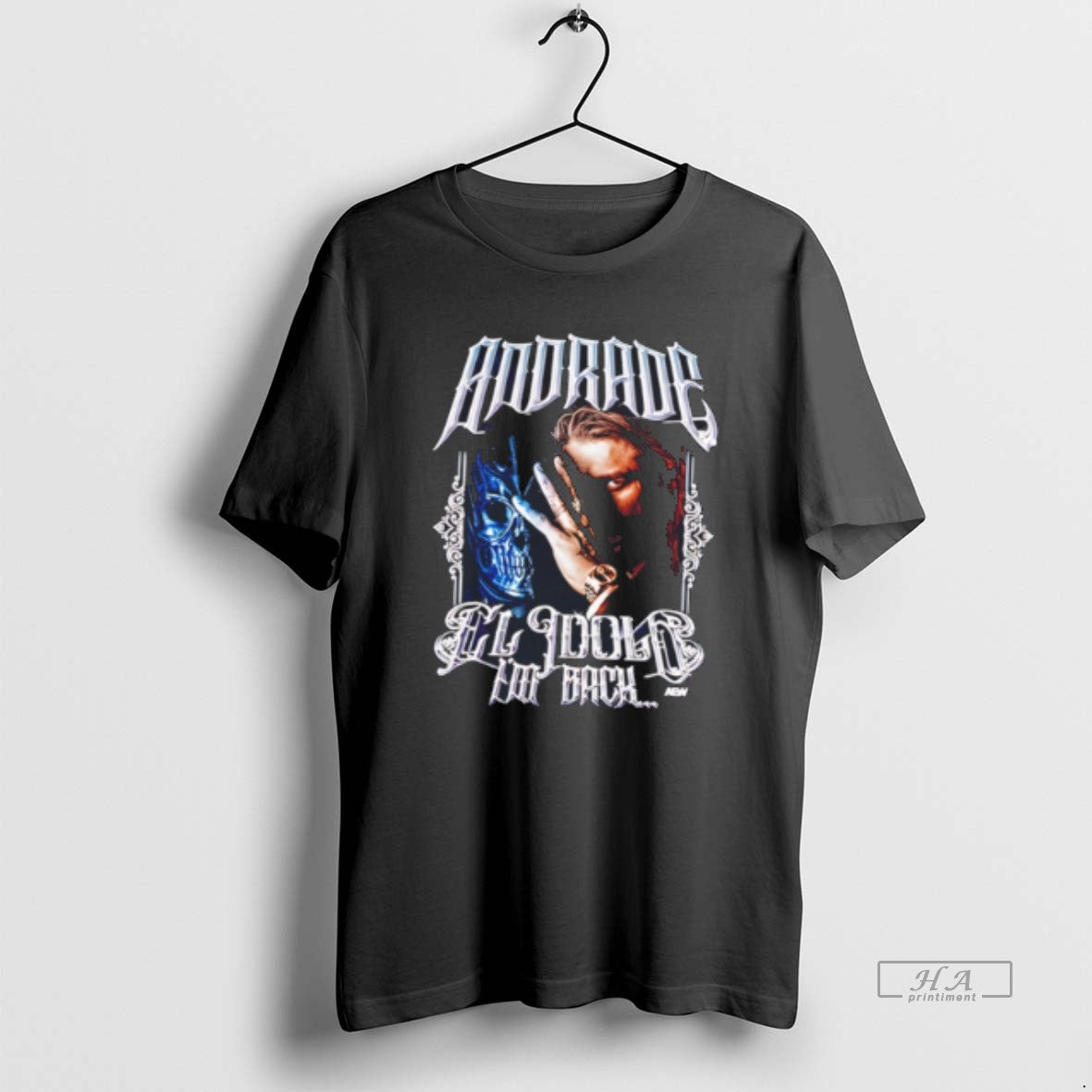 Official Andrade El Idolo Return Of El Idolo Tee Hoodie, Sweatshirt | PopFlextees.com