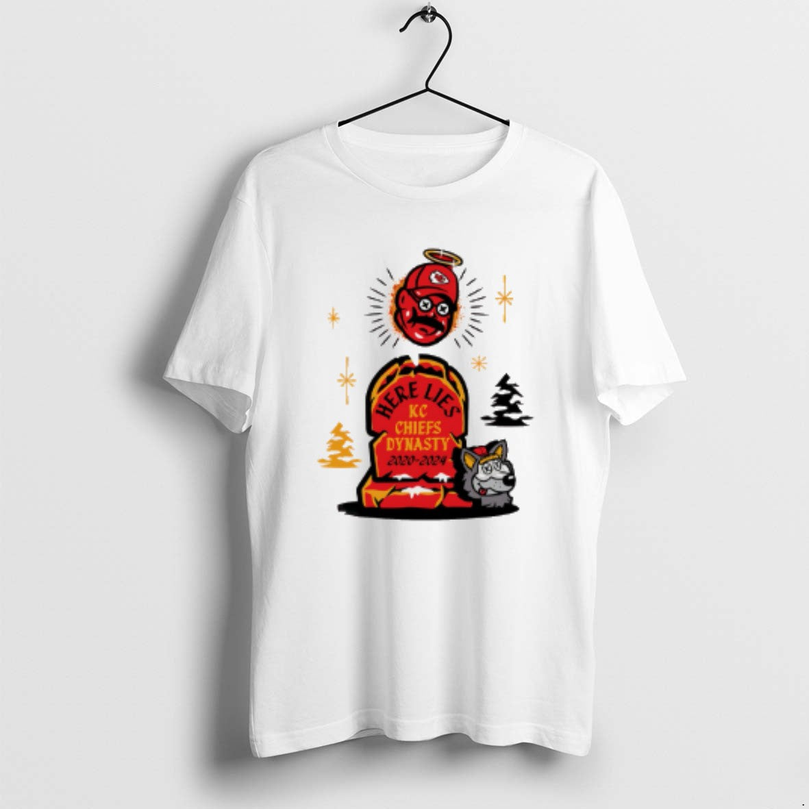 Official Andy Reid Here Lies Kansas City Chiefs Dynasty 2020 2024 T-Shirts, Hoodie, Sweatshirt | PopFlextees.com
