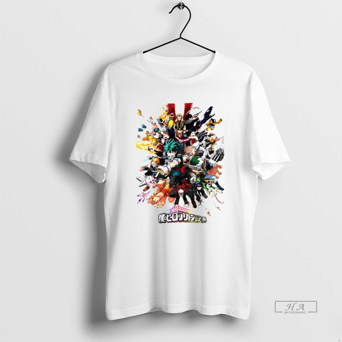 Official Anime Character Collage Graphic My Hero Academia T-Shirts, Hoodie, Sweatshirt | PopFlextees.com