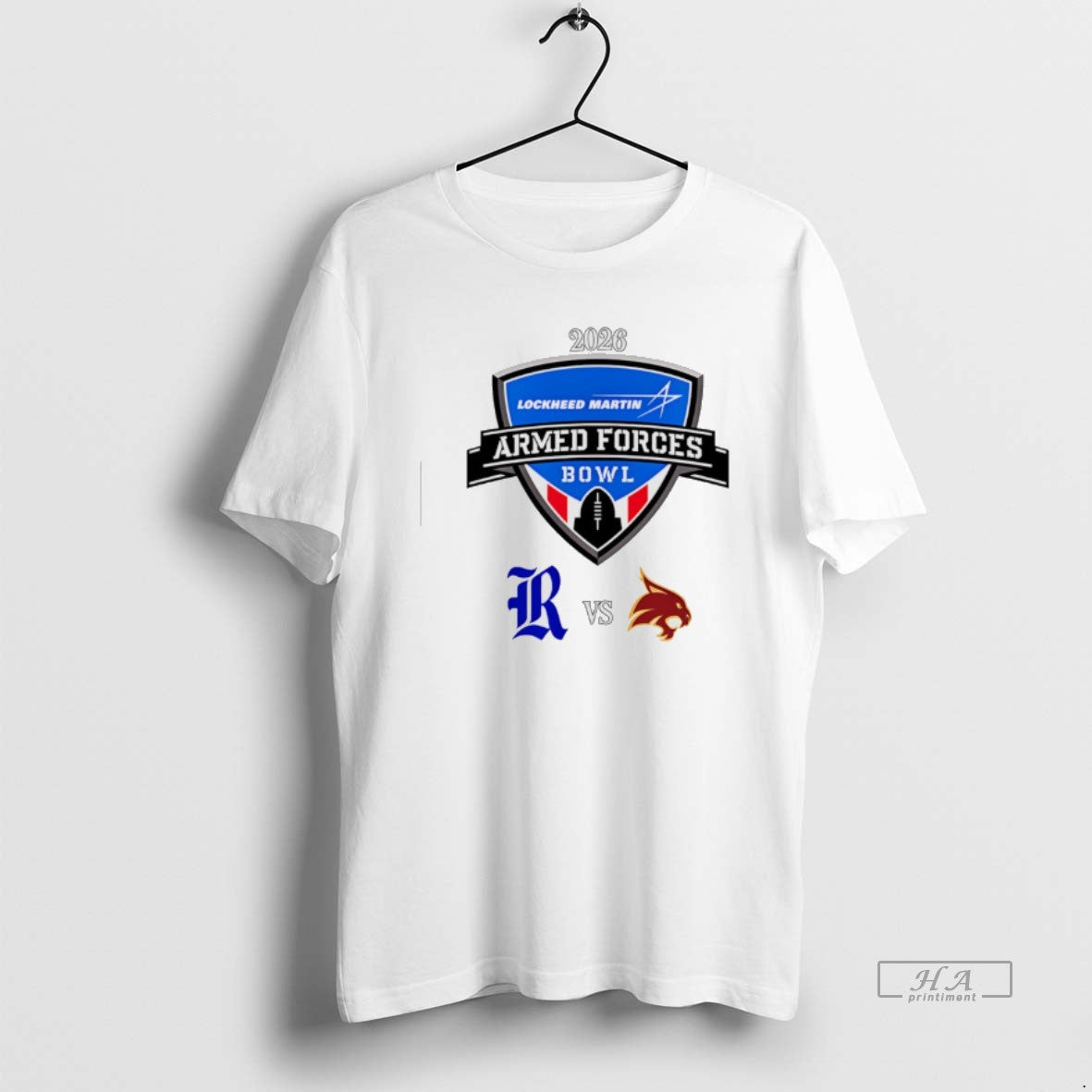 Official Armed Forces Bowl 2026 Rice Vs Texas State T-Shirts, Hoodie, Sweatshirt | PopFlextees.com