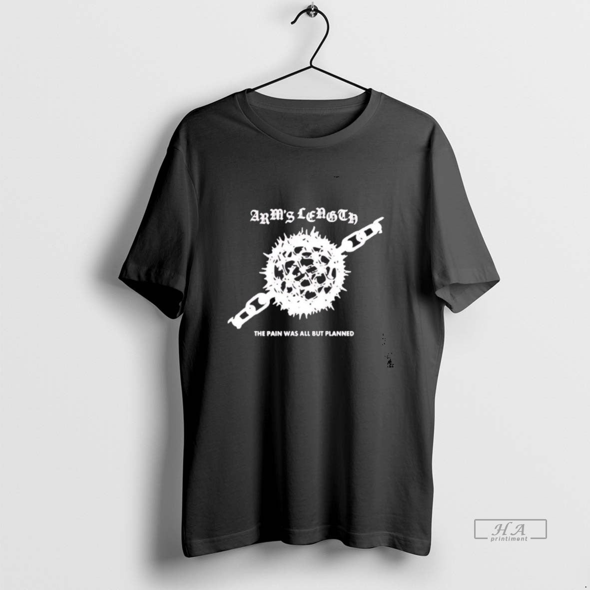 Official Arms Length The Pain Was All But Planned Ball And Chain T-Shirts, Hoodie, Sweatshirt | PopFlextees.com
