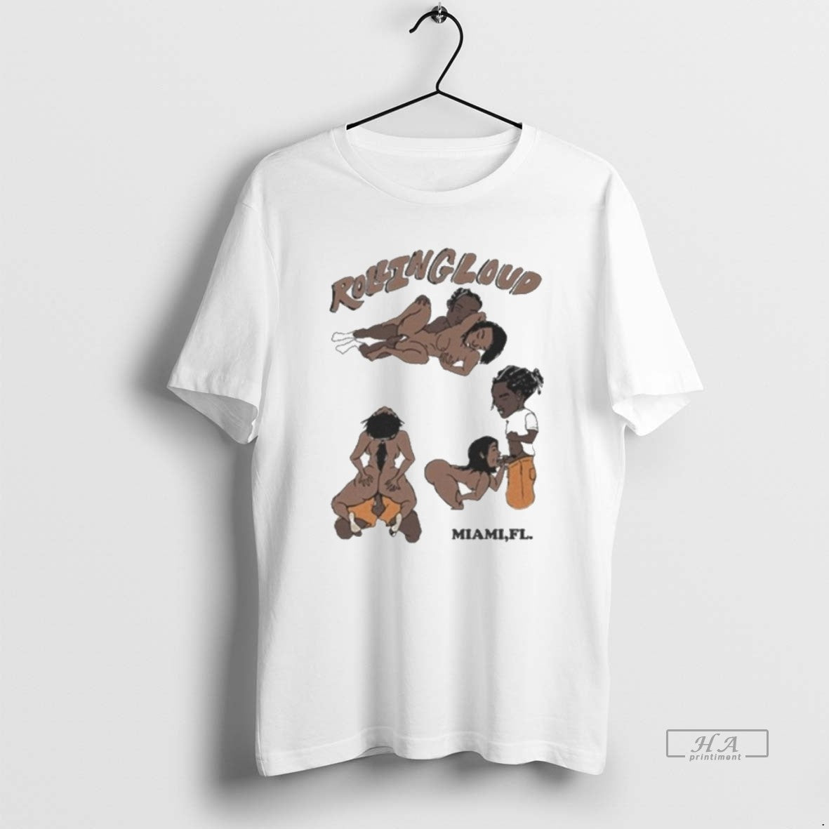 Official Asap Rocky Rolling Loud Miami Fl T-Shirts, Hoodie, Sweatshirt | PopFlextees.com