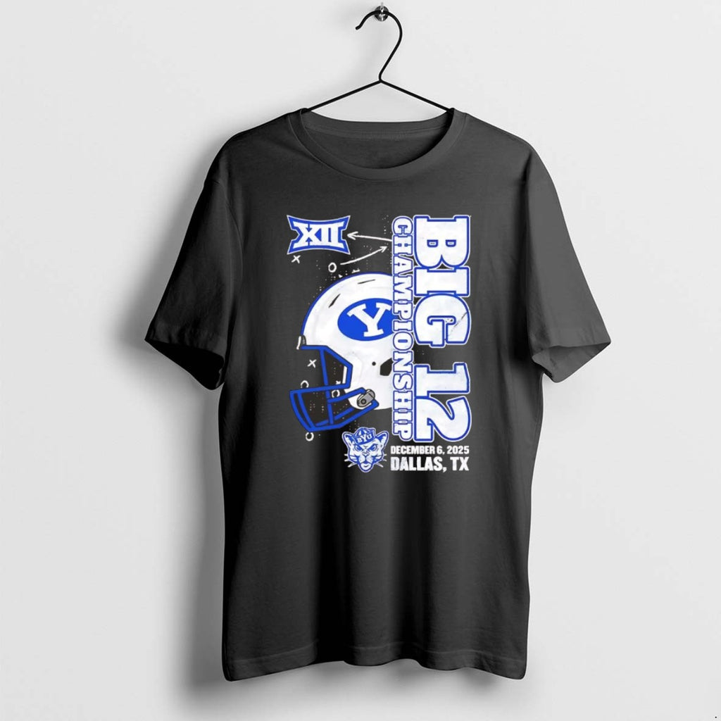 Official Byu Cougars 2025 Big 12 Championship Christmas Chriast T-Shirts, Hoodie, Sweatshirt | PopFlextees.com