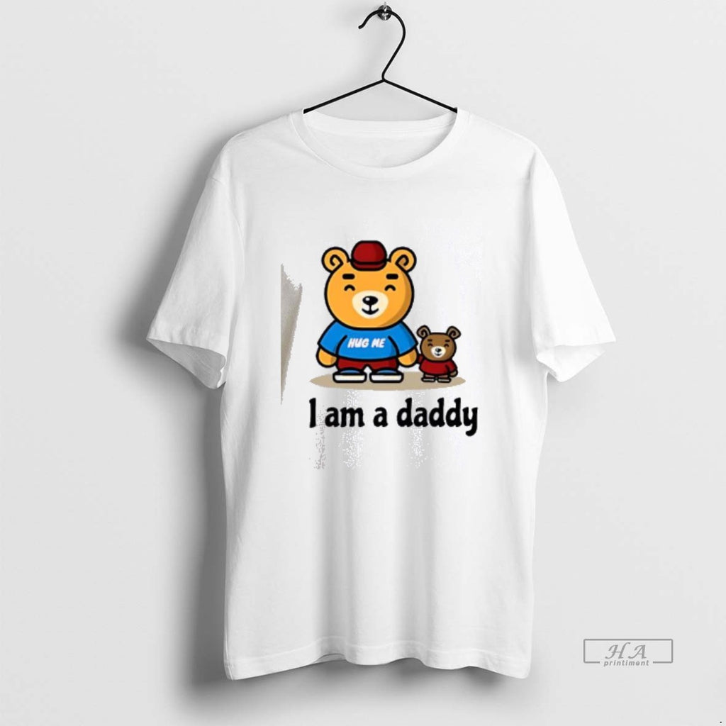 Official Bear Hug Me I Am A Daddy Cartoon T-Shirts, Hoodie, Sweatshirt | PopFlextees.com