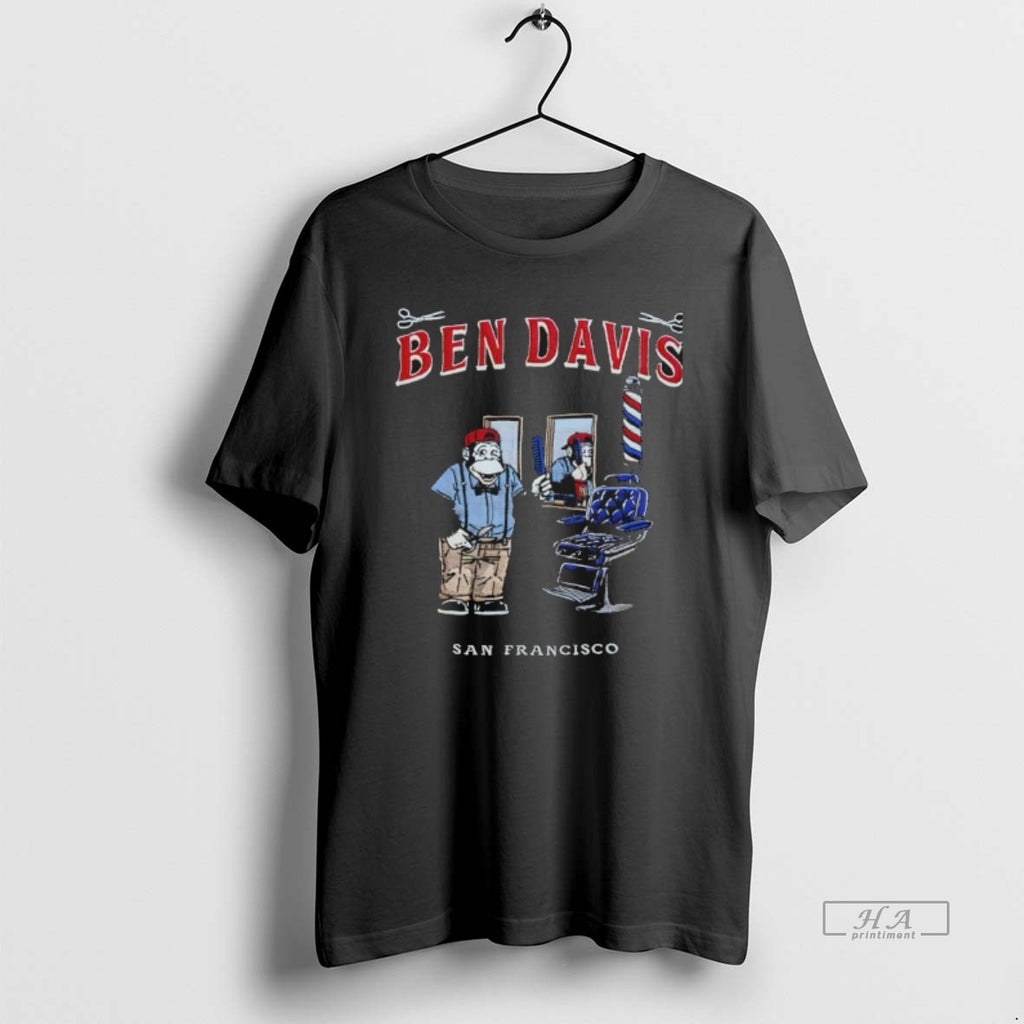 Official Ben Davis San Francisco Monkey Barber Shop Graphic T-Shirts, Hoodie, Sweatshirt | PopFlextees.com