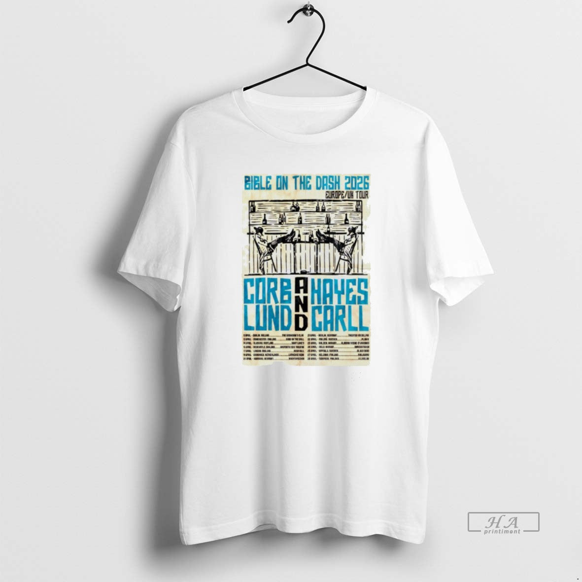 Official Bible On The Dash Corb Lund And Hayes Carll Europe Uk Tour 2026 T-Shirts, Hoodie, Sweatshirt | PopFlextees.com