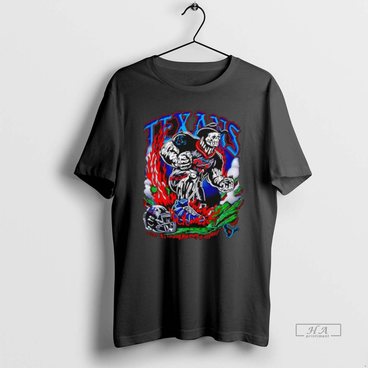 Official Big Texan Football Skeleton Graphic T-Shirts, Hoodie, Sweatshirt | PopFlextees.com