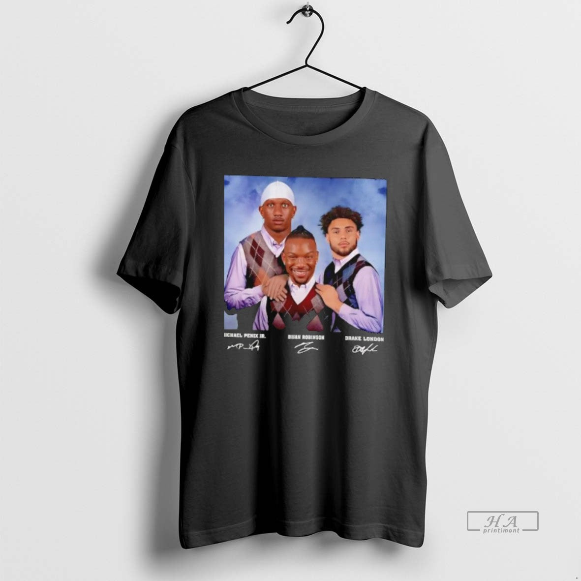 Official Bijan Robinson Michael Penix Jr Drake London Football Atlanta Step Brothers T-Shirts, Hoodie, Sweatshirt