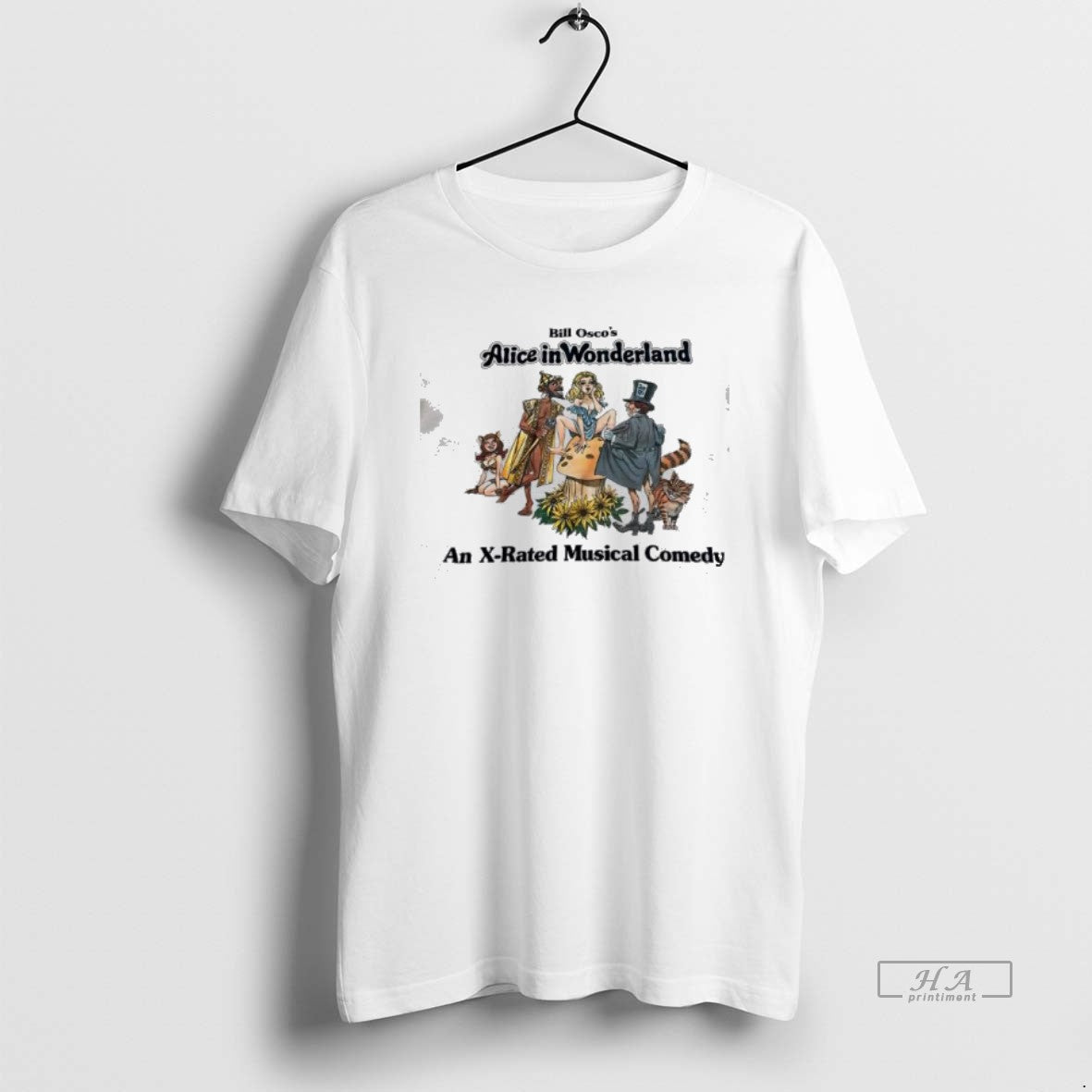 Official Bill Oscos Alice In Wonderland An X Rated Musical Comedy Vintage T-Shirts, Hoodie, Sweatshirt | PopFlextees.com