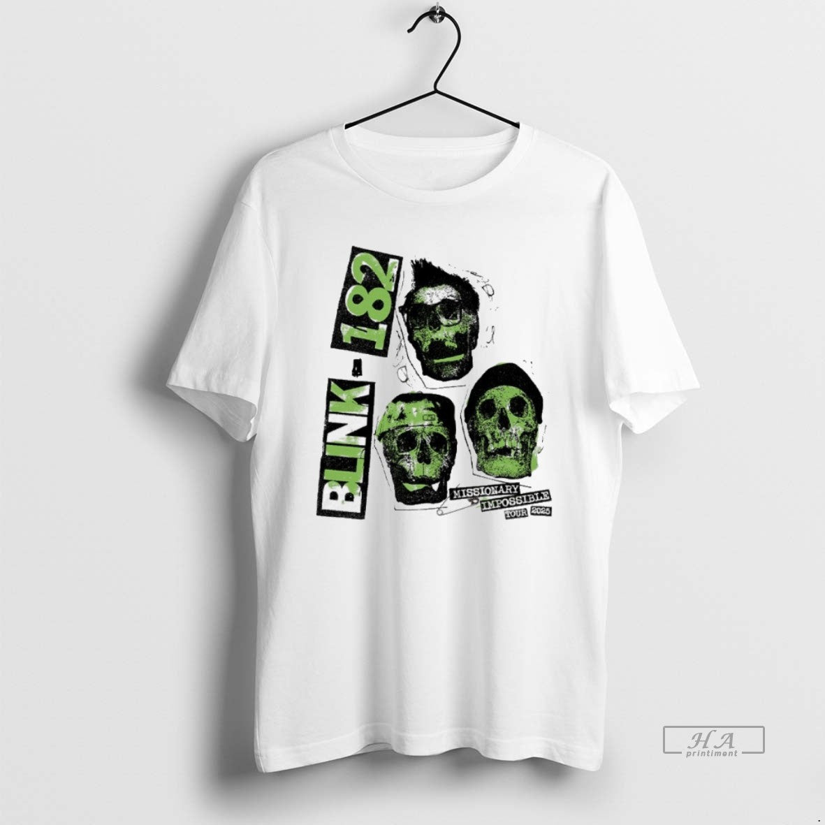 Official Blink 182 White Skull 2025 Tour T-Shirts, Hoodie, Sweatshirt | PopFlextees.com