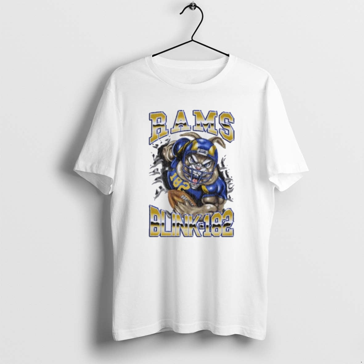 Official Blink 182 X La Rams Touchdown Event T-Shirts, Hoodie, Sweatshirt | PopFlextees.com