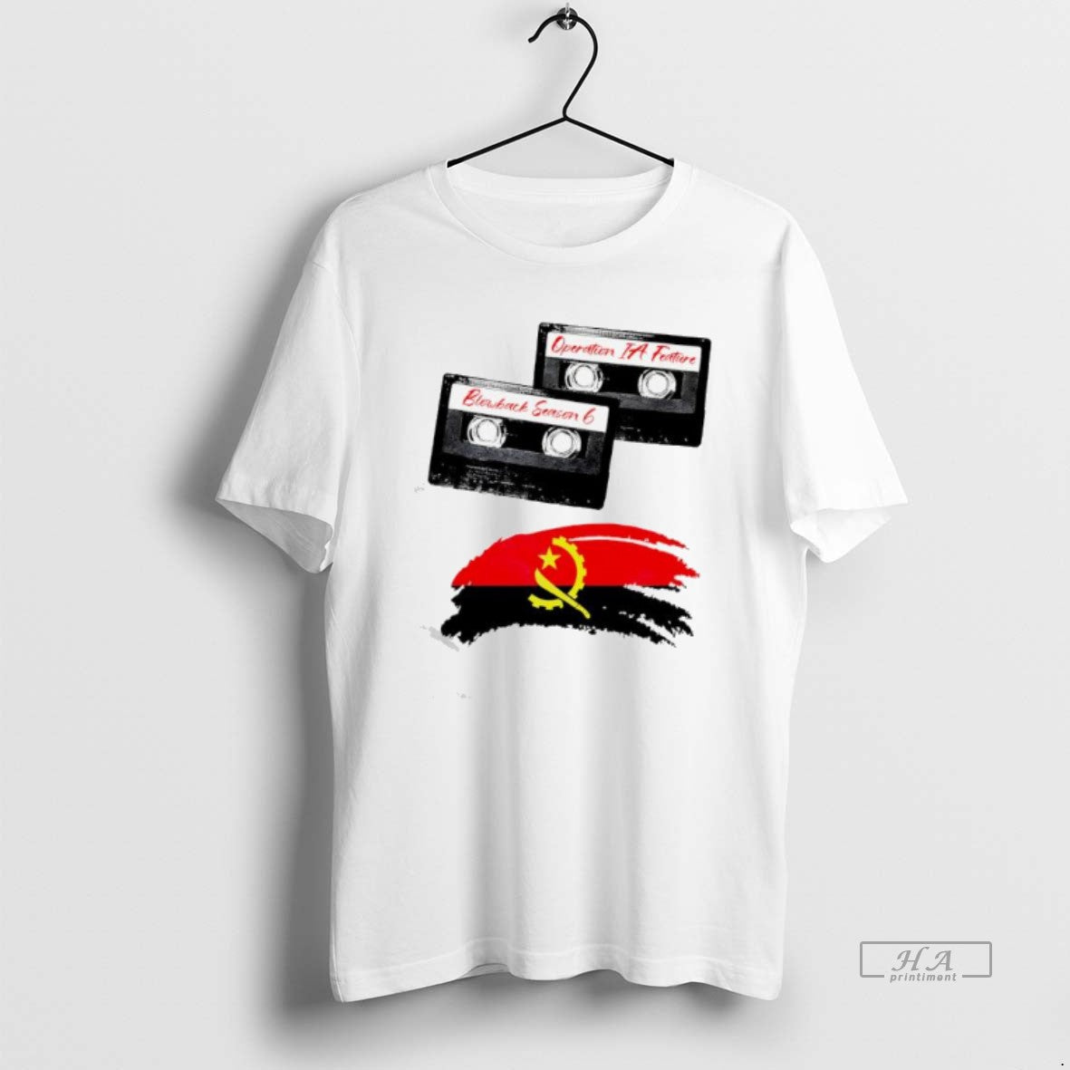 Official Blowback Season 6 Podcast Operation Ia Feature Angola Flag T-Shirts, Hoodie, Sweatshirt | PopFlextees.com