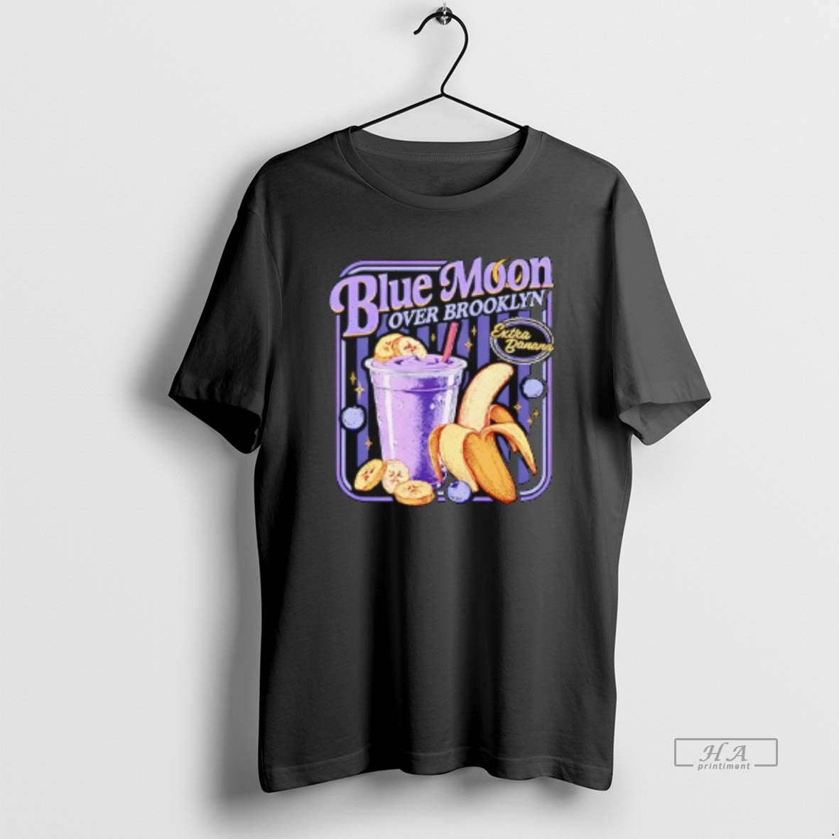 Official Blue Moon Over Brooklyn Extra Banana T-Shirts, Hoodie, Sweatshirt | PopFlextees.com