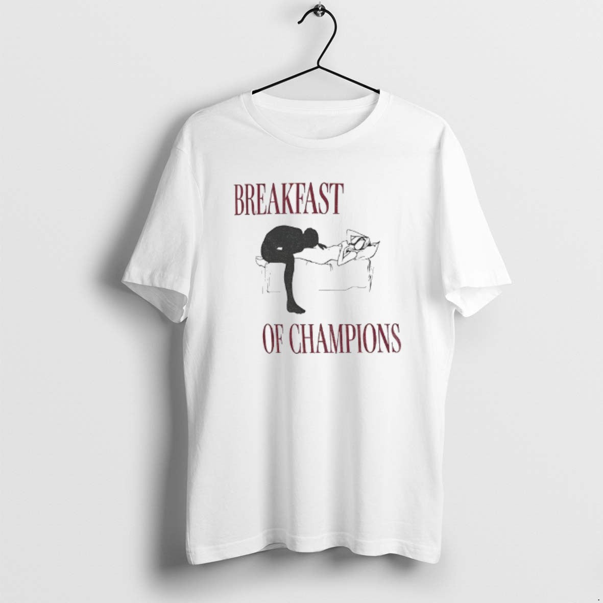Official Breakfast Of Champions Girls Night Games Adult Humor T-Shirts, Hoodie, Sweatshirt | PopFlextees.com