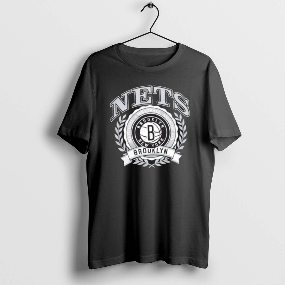 Official Brooklyn Nets National Basketball Association Crest T-Shirts, Hoodie, Sweatshirt | PopFlextees.com