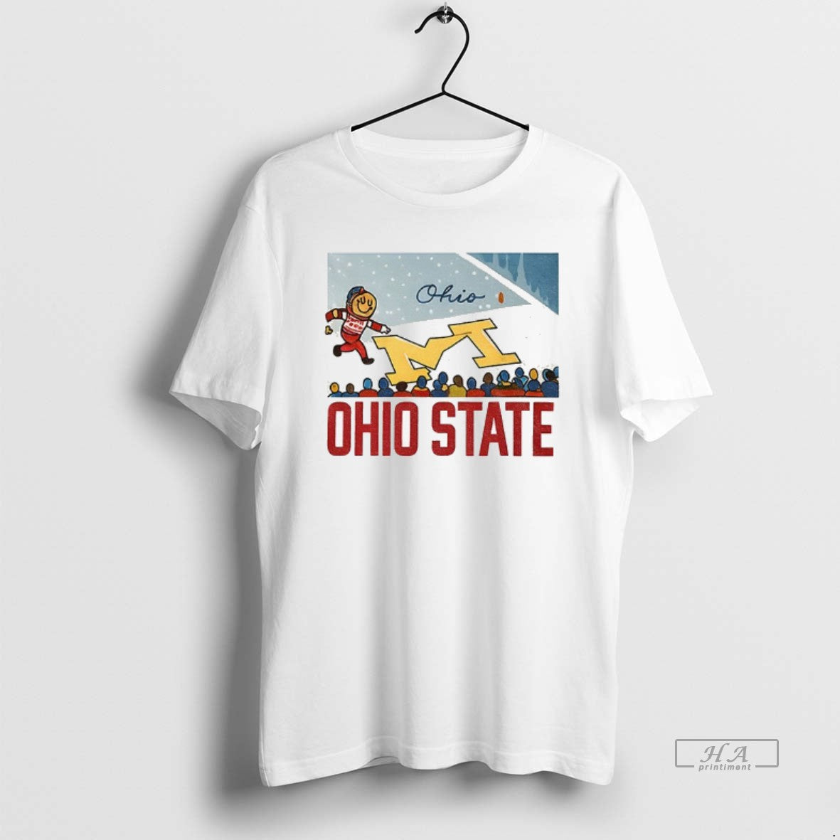Official Brutus Ohio State Snow Fan Football Funny Art T-Shirts, Hoodie, Sweatshirt | PopFlextees.com