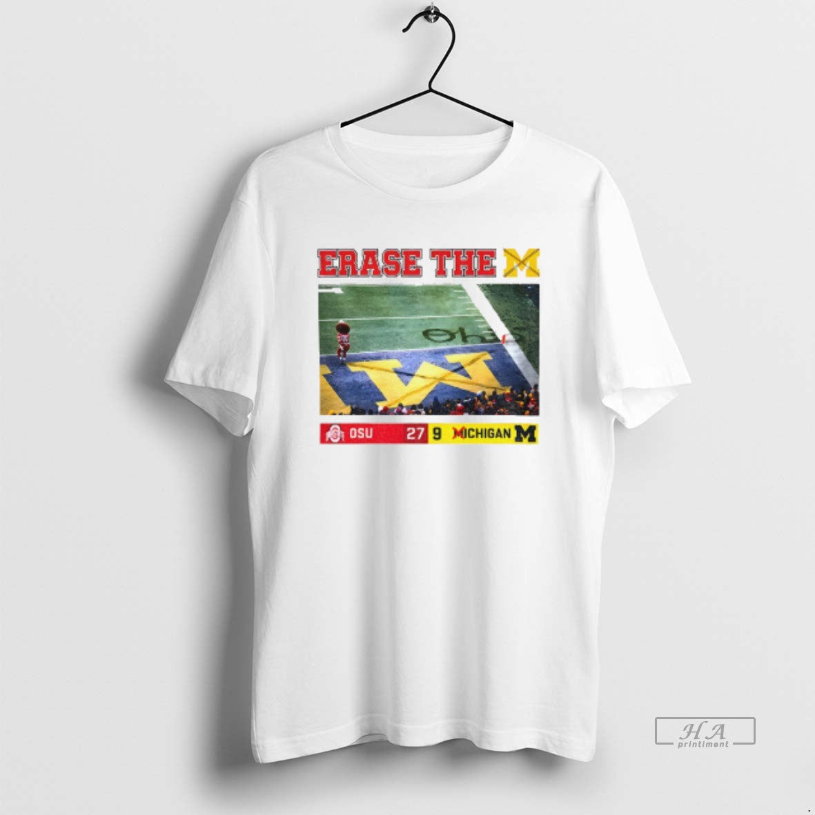 Official Brutus Vs Michigan Game Day 27 9 Erase The M Sports T-Shirts, Hoodie, Sweatshirt | PopFlextees.com