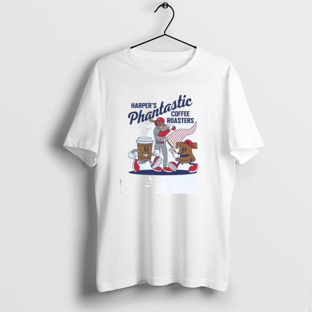 Official Bryce Harpers Phantastic Coffee Cartoon Philadelphia Phillies T-Shirts, Hoodie, Sweatshirt