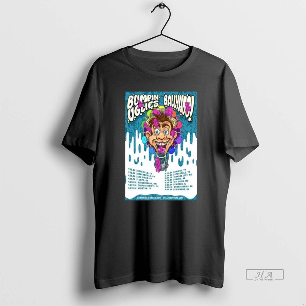 Official Bumpin Uglies And Ballyhoo Usa Tour 2026 T-Shirts, Hoodie, Sweatshirt | PopFlextees.com
