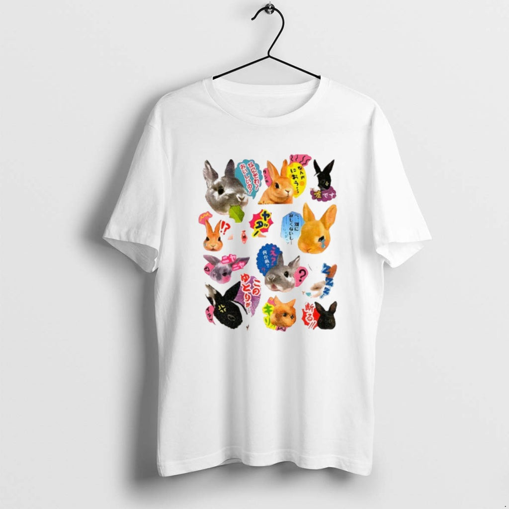 Official Bunny 90s Harajuku Japanese Graphic T-Shirts, Hoodie, Sweatshirt | PopFlextees.com