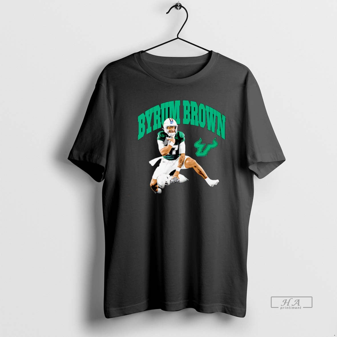 Official Byrum Brown South Florida Bulls Hurdle Drop Christmas T-Shirts, Hoodie, Sweatshirt | PopFlextees.com