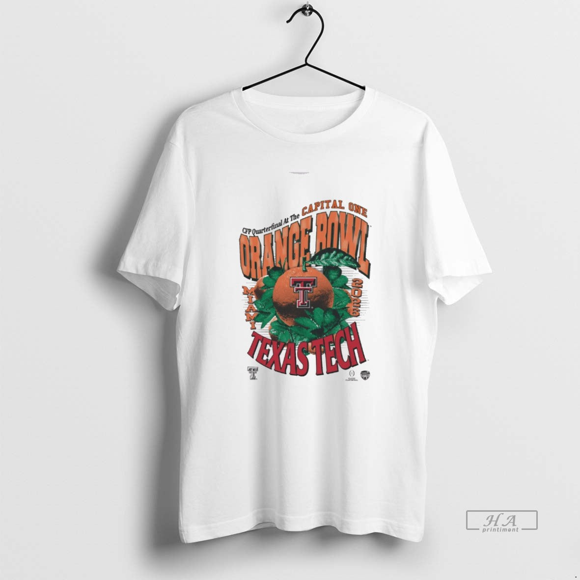 Official Cfp Quarterfinal Capital One Orange Bowl Texas Tech Red Raiders Miami 2025 T-Shirts, Hoodie, Sweatshirt