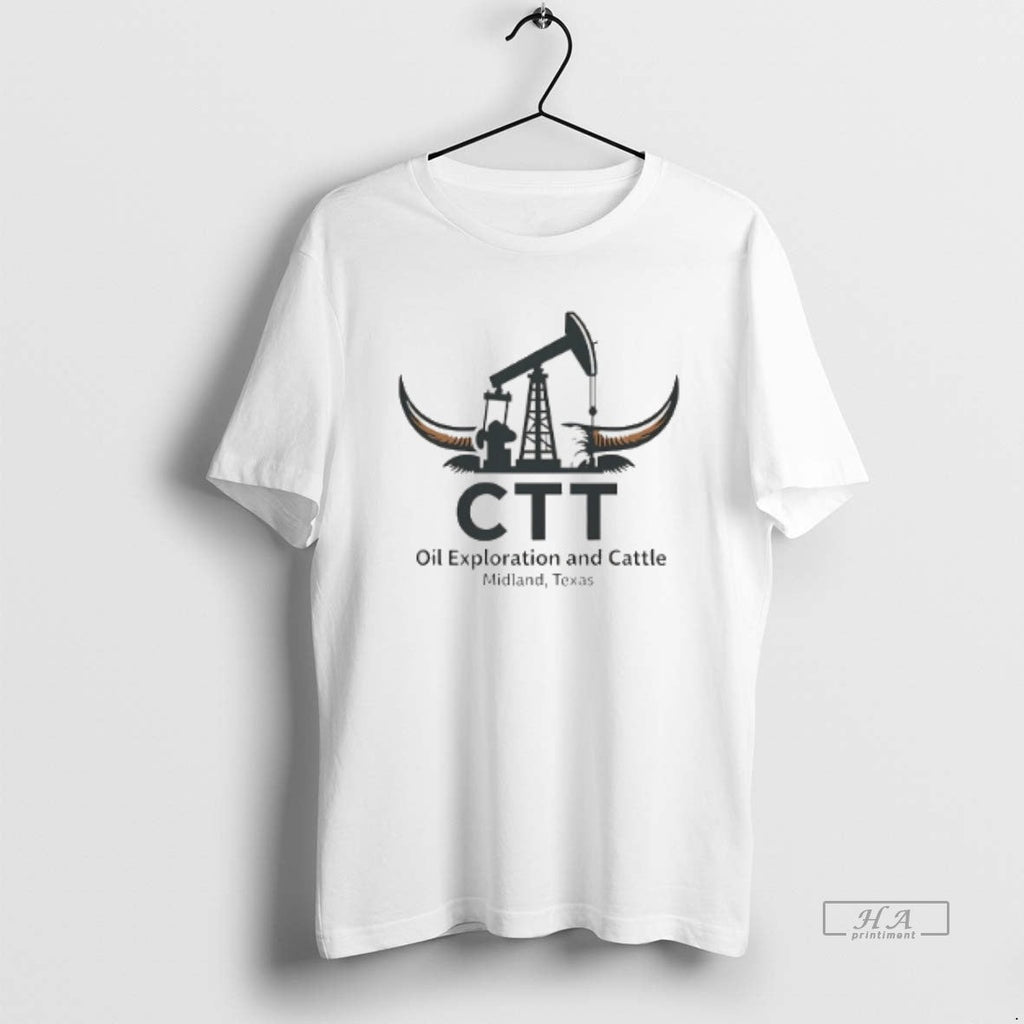 Official Ctt Oil Exploration Cattle Midland Texas T-Shirts, Hoodie, Sweatshirt