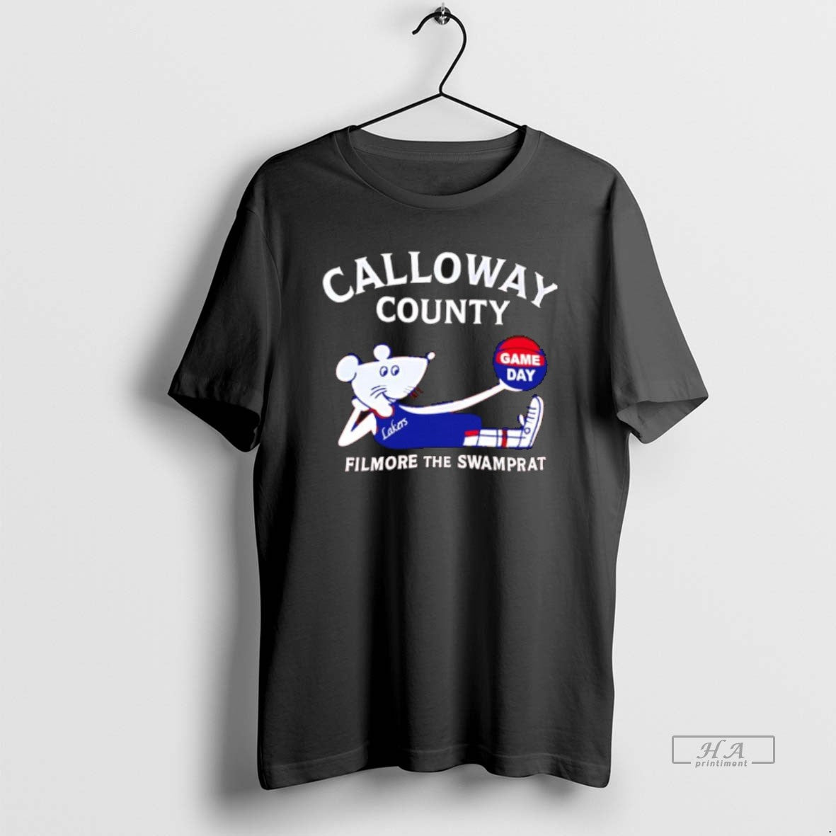 Official Calloway County Basketball Game Day Filmore The Swamprat T-Shirts, Hoodie, Sweatshirt | PopFlextees.com