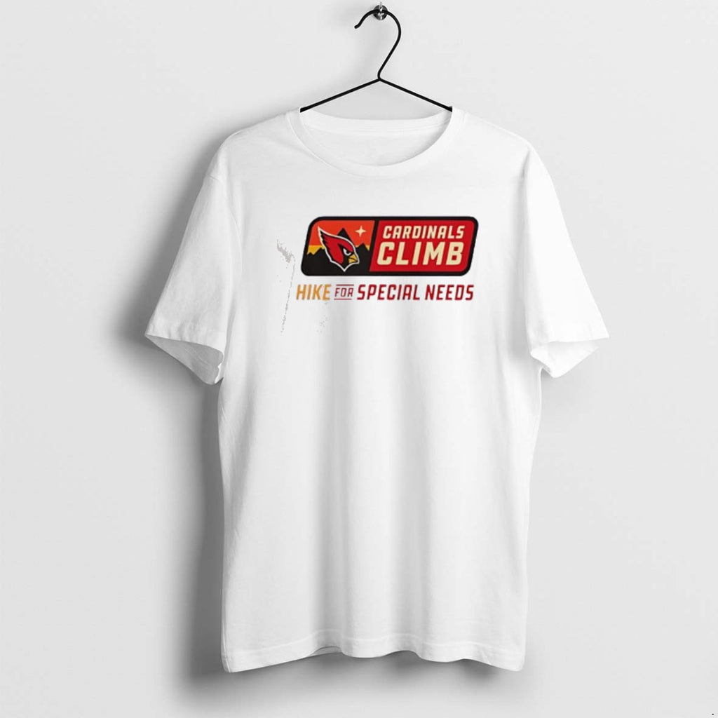 Official Cardinals Climb Hike For Special Needs Logo T-Shirts, Hoodie, Sweatshirt | PopFlextees.com